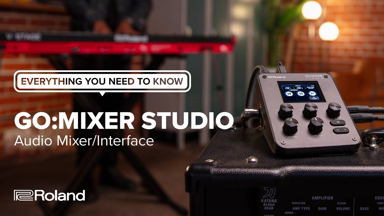 Roland GO:MIXER STUDIO | Everything You Need to Know - YouTube