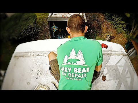 RV Roof Replacement/Repair - Timelapse