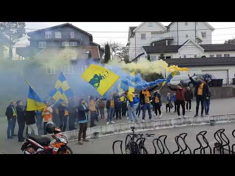 FK Jerv - Strømsgodset Eliteserien 03.04.2022 Svaberget før matchen!