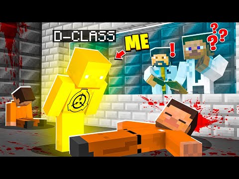 I Became GOLD D-CLASS PERSONNEL in MINECRAFT! - Minecraft Trolling Video