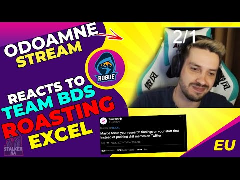 RGE Odoamne Reacts to Team BDS ROASTING XL 😈