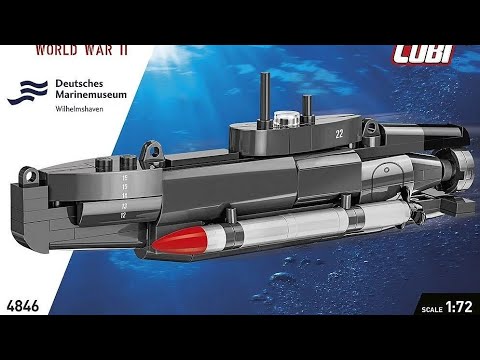 #Cobi 4846 Seehund Speed Build