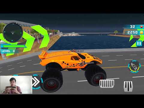 Space Robot Transport Games - Lion Robot Car Game - Android Gameplay