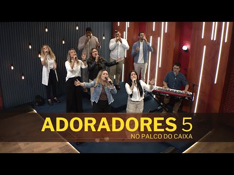 ADORADORES no Palco do Caixa de Música