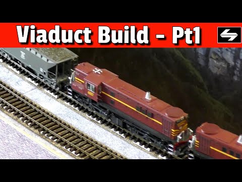 Scratch Building the Model Railway Viaduct Pt1 - The Escarpment