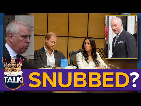 Meghan Markle And Prince Harry SNUBBED | Andrew Scandal Rages On | What Does The King Know?