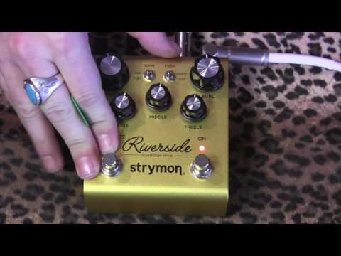 Strymon RIVERSIDE Multi Stage Overdrive  demo with Marshall JMP