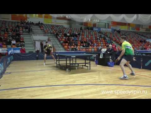 Sidorenko-Katsman.Semifinale.Russian Junior Table Tennis Championship 2017. FHD.