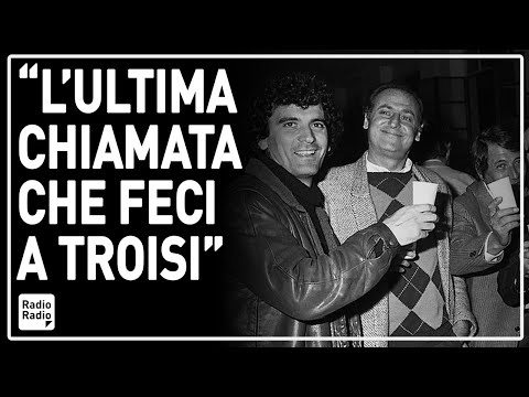 Arbore racconta: "Ecco l'ultimo ricordo che ho di Massimo Troisi"