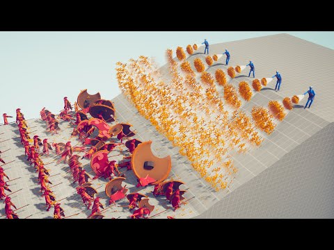 5x MATHEMATICIANS vs 100x UNITS - Totally Accurate Battle Simulator TABS