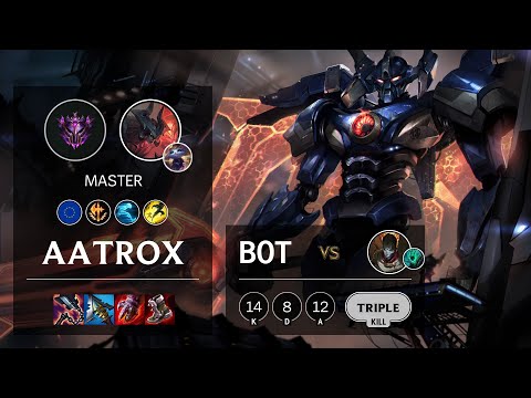 Aatrox Bot vs Jhin - EUW Master Patch 11.24b