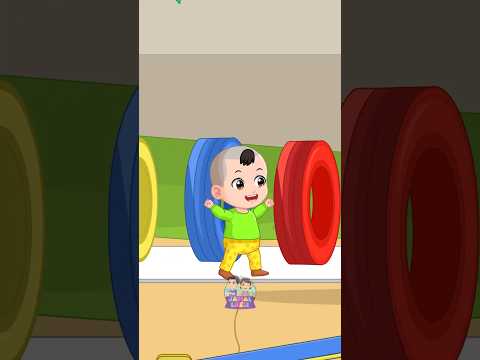 Mufid Tries To Overcome Obstacles #animation #shorts  #jamallaeliseries