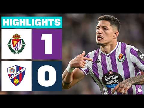 REAL VALLADOLID 1 - 0 SD HUESCA | RESUMEN LALIGA HYPERMOTION