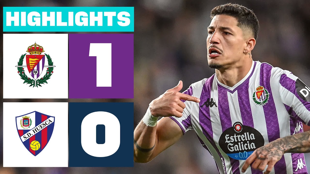Real Valladolid vs Huesca Highlights