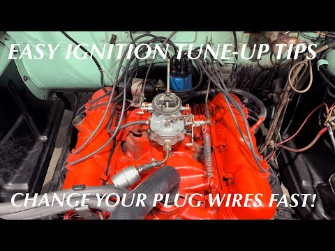 Spark Plug Wires Made Simple! How To Tune Up Your Classic - Quick And Easy