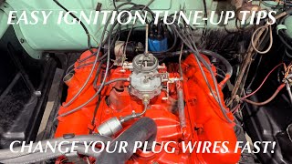 Spark Plug Wires Made Simple! How To Tune Up Your Classic - Quick And Easy