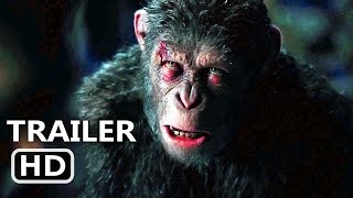 WАR FOR THE PLАNET OF THE АPES Official Trailer # 2 (2017) Action Blockbuster Movie HD