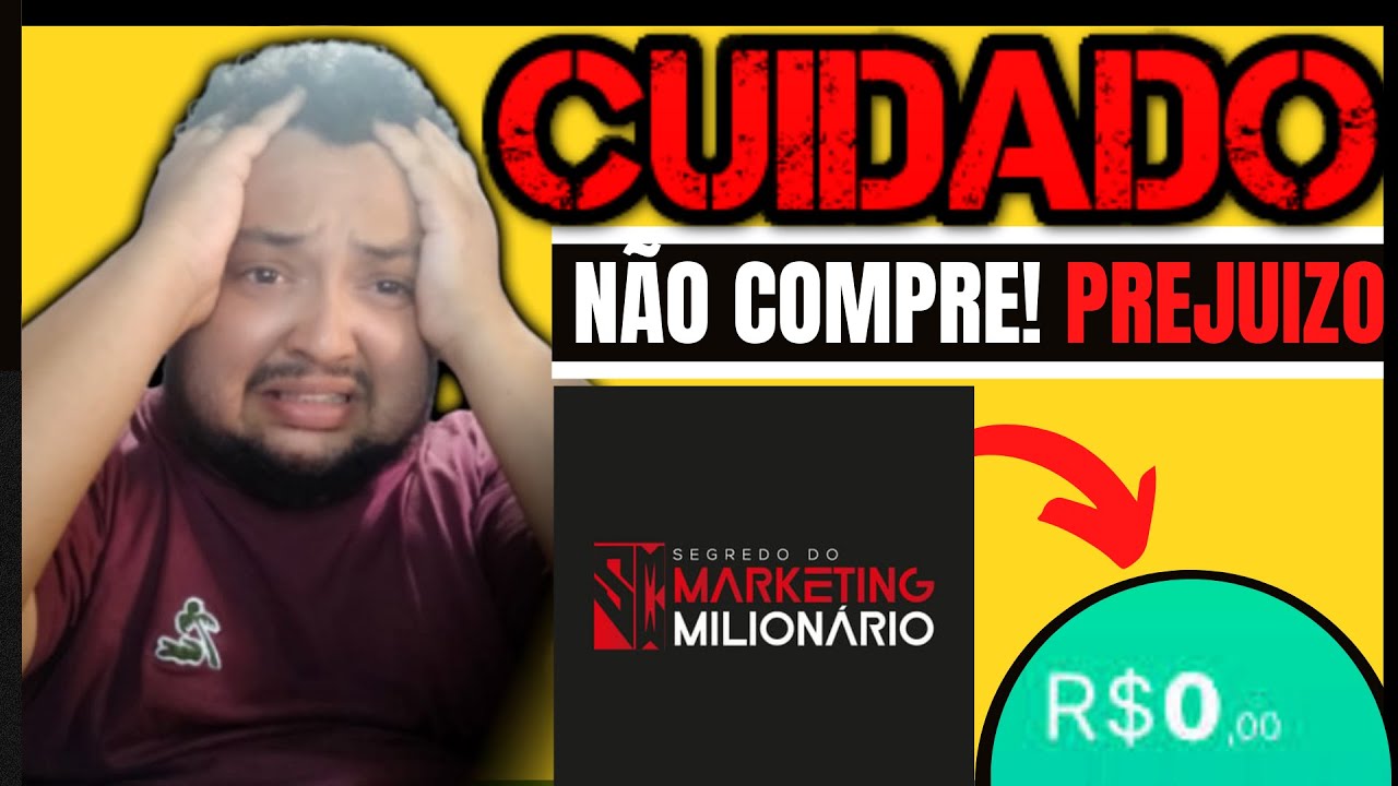 Segredo do Marketing Milionário⚠Curso Segredo do marketing É Bom?Funciona? Compensa Mesmo Comprar?