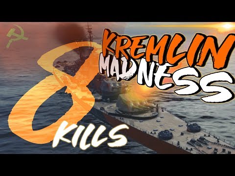 8 kill Kremlin madness || World of Warships