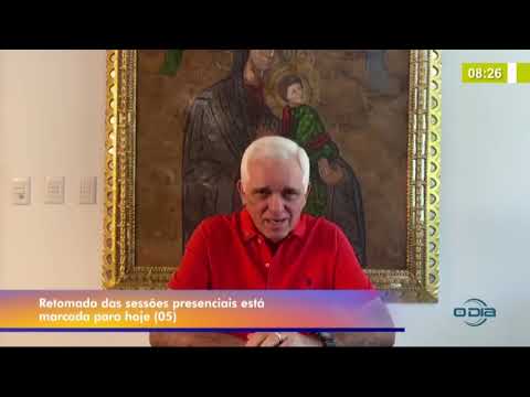 Retomada das sessoÌƒes presenciais na ALEPI 05 07