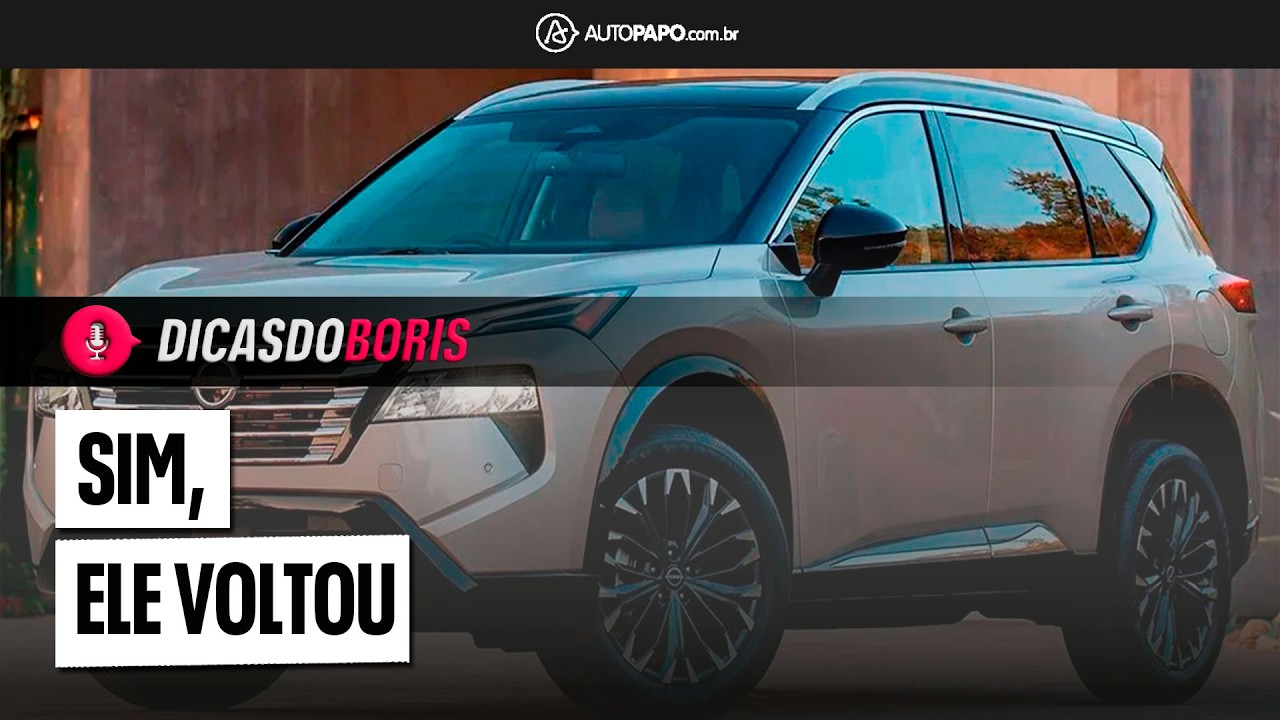 NISSAN X TRAIL ESTÁ DE VOLTA AO BRASIL