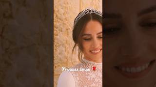 "Royal Wedding: 👸 Princess Iman of Jordan ❤️Ties the Knot with Jameel Thermiotis !  #shorts