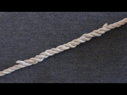 How To Splice Rope - How To Do A Long Splice