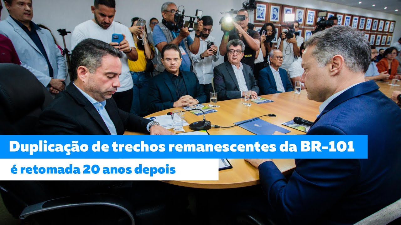 Duplicação de trechos da BR-101 é retomada 20 anos depois
