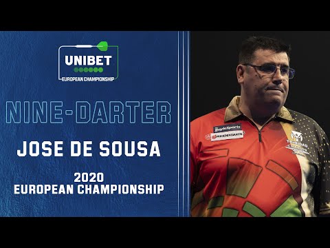 NINE-DARTER! Jose de Sousa strikes perfection at the Unibet European Championship