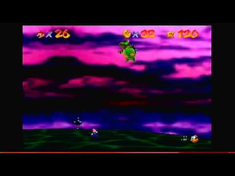 Super Mario 64 120 Power Stars Walkthrough Part 20 "Ending"