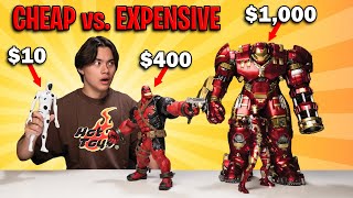 $1,000 ACTION FIGURE vs. $10 ACTION FIGURE!!! Hot Toys Venompool Unboxed!