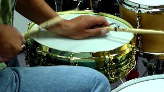 Video thumbnail for Ludwig Carl Palmer Venus 3.7" x 14" Snare Drum by Boston Drum Center