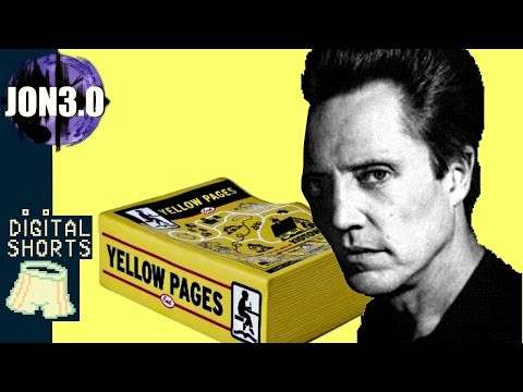 Christopher Walken Reads the Yellow Pages