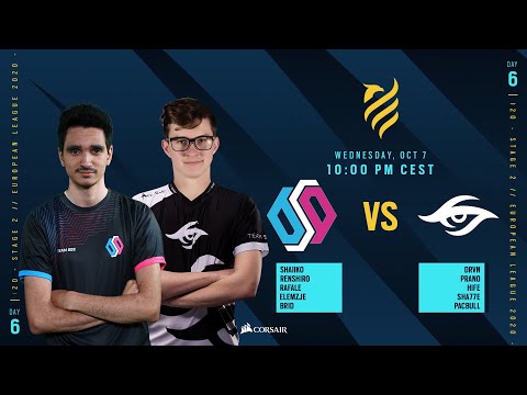 BDS Esport vs Team Secret // Rainbow Six European league 2020 - Stage 2 - Playday #6