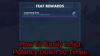 How To Easily Inflict 50 Potency Down in SWGoH!
