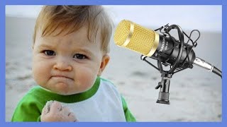 Unpopular YouTuber Acts Like a Child with His New Microphone...