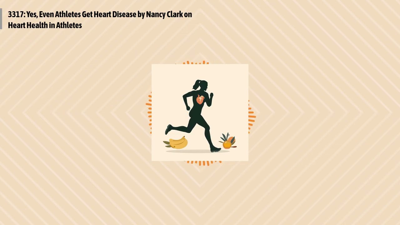 3317: Yes, Even Athletes Get Heart Disease by Nancy Clark on Heart Health in Athletes | Optimal...