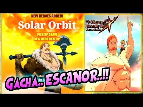 UPDATE & GACHA.. ESCANOR "Green" Ampe DAPET!! The Seven Deadly Sins: Grand Cross