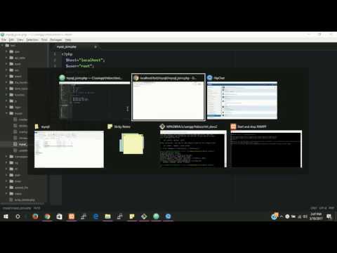 php mysql tutorial for beginners | php connect with mysqli