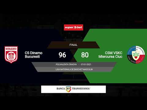 LNBM 2020-2021: Dinamo București - CSM VSKC Miercurea Ciuc