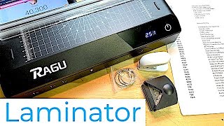 Protect Your Sensitive Documents By Sealing Them With This Laminator By Ragu!