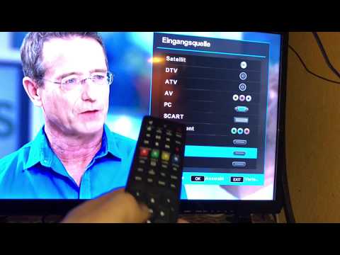 MEDION LIFE P15236 MD 21444 69.9 cm (27.5 inch HD) TV connection and setup instructions