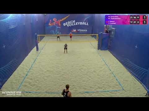 22:50 M. Sydorenko / M. Zapliusvichka - I. Ivanov / V. Dudnyk 03.07.2022 | Winners Beach Volleyball