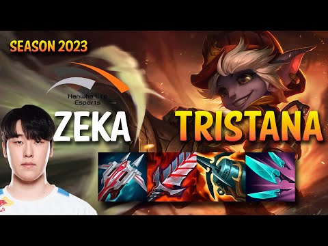 HLE Zeka TRISTANA vs K'SANTE Mid - KR Ranked