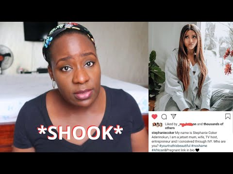 Reacting to STEPHANIE COKER'S IVF STORY | African & Pregnant