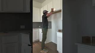 cabinet hardware install
