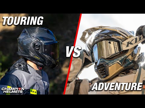 Touring Versus Adventure Motorcycle Gear - ChampionHelmets.com