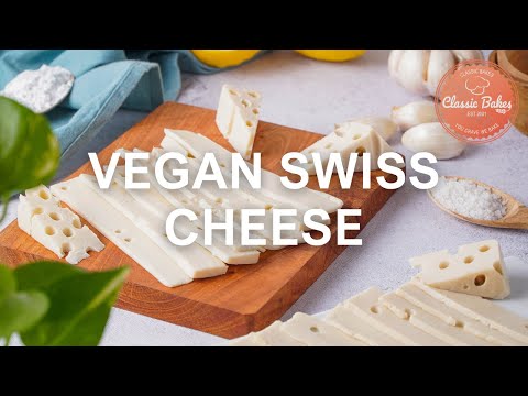 How To Make Vegan Swiss Cheese | Vegan Swiss Cheese Recipe By Classic Bakes