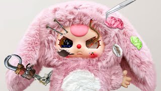 ASMR BABY THREE Repairing Abandoned Dolls Through Experimentation | Doll Restoration