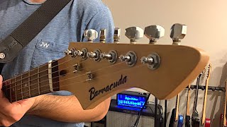Video thumbnail for Great Cheap Guitar! - Barracuda Stratocaster Copy Quick Demo by J Batista